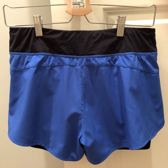 RYU TecLayr Tech Shorts Cobalt Blue + Black Size M - Picture 3 of 10
